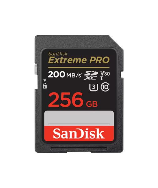 SanDisk Extreme Pro SD UHS I 256GB Card resmi